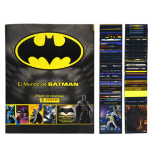 ALBUM + SET COMPLETO EL MUNDO DE BATMAN - PANINI