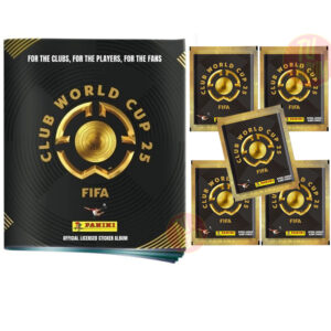 ÁLBUM MUNDIAL DE CLUBES 2025 + 5 SOBRES – PANINI