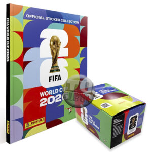 Álbum Pasta Dura + Caja x 104 Sobres MUNDIAL 2026 - PANINI (6 Sobres de Obsequio En Preventa)